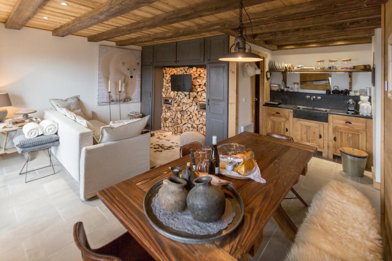 L'Ours Blanc Lodge Le Biot Exterior photo
